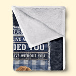 Custom Name Romantic Couple Gifts - Personalized Blanket