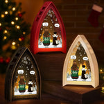 Custom Name Christmas Pet Memorial Gifts - Personalized LED Tabletop Lantern Light