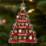 Custom Name Christmas Family Gifts - Personalized Ornament