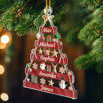 Custom Name Christmas Family Gifts - Personalized Ornament