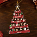 Custom Name Christmas Family Gifts - Personalized Ornament