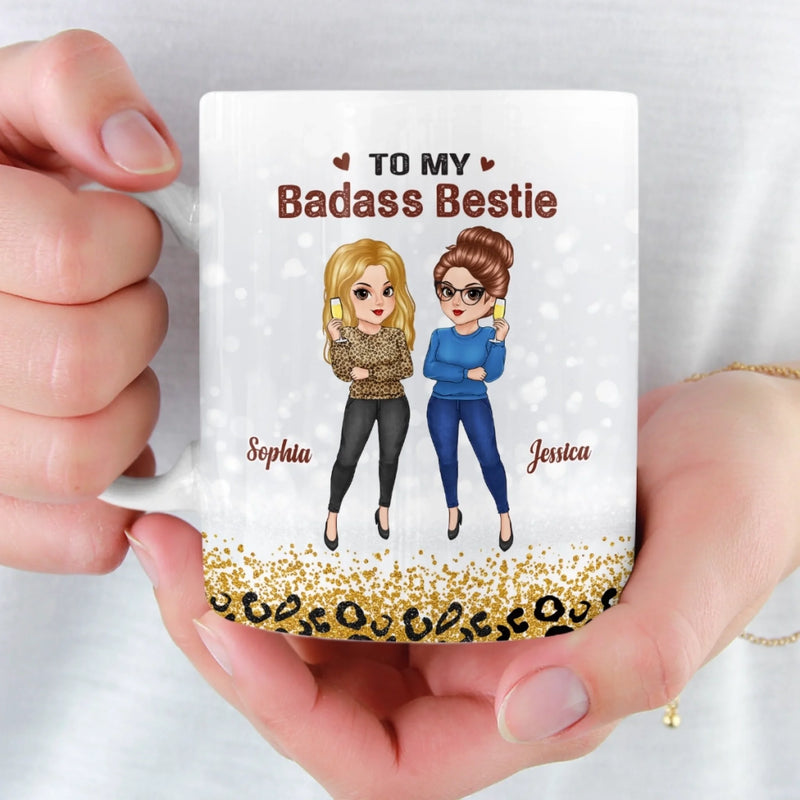 Custom Mug - Personalized Best Friend Birthday Gifts For Women, Besties, Sisters, BFF - Best Friends Best Memories