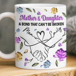 Custom Name Mother Daughter Gifts - Personalized Mug