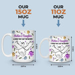 Custom Name Mother Daughter Gifts - Personalized Mug