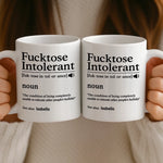 Custom Mug - Personalized Christmas Birthday Gifts For Best Friends, Family, Coworker, Work Bestie - Morning Intolerant
