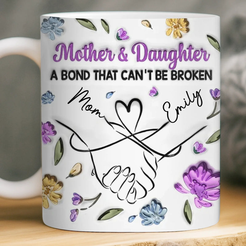 Custom Mug - Personalized Birthday Gifts For Mom, Daughter - Heart Full Of You