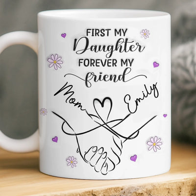 Custom Mug - Personalized Birthday Gifts For Mom, Daughter - You Are My Safe Place