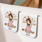 Custom Leather Magnetic Bookmark - Personalized  Bookish Gifts For Book Lovers, Bookworms, Readers - Chapters And Dreams Await