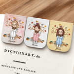 Custom Leather Magnetic Bookmark - Personalized  Bookish Gifts For Book Lovers, Bookworms, Readers - Chapters And Dreams Await