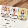 Custom Leather Magnetic Bookmark - Personalized  Bookish Gifts For Book Lovers, Bookworms, Readers - Chapters And Dreams Await