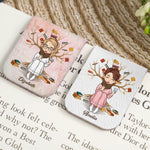 Custom Leather Magnetic Bookmark - Personalized  Bookish Gifts For Book Lovers, Bookworms, Readers - Chapters And Dreams Await
