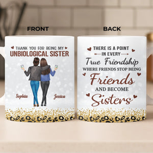 Custom Mug - Personalized Best Friend Birthday Gifts For Women, Besties, Sisters, BFF - Better With You