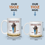 Custom Mug - Personalized Best Friend Birthday Gifts For Women, Besties, Sisters, BFF - Better With You