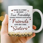 Custom Mug - Personalized Best Friend Birthday Gifts For Women, Besties, Sisters, BFF - Better With You