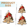 Custom Cardinal Wood Ornament - Personalized Christmas Memorial Sympathy Gifts For Loss Of Mom, Dad - Always In Our Cherished Memories