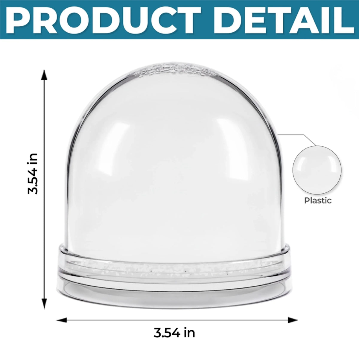 product detail snow globe