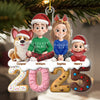 Custom Acrylic Ornament - Personalized Christmas Birthday Gifts For Family, Dog Cat Lovers - United In Joy