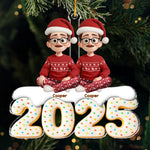 Custom Name Christmas Family Gifts - Personalized Ornament