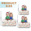 Custom Acrylic Ornament - Personalized Christmas Birthday Gifts For Couples, Family, Husband and Wife, Him and Her - Our Family Is The Best Gift Of All