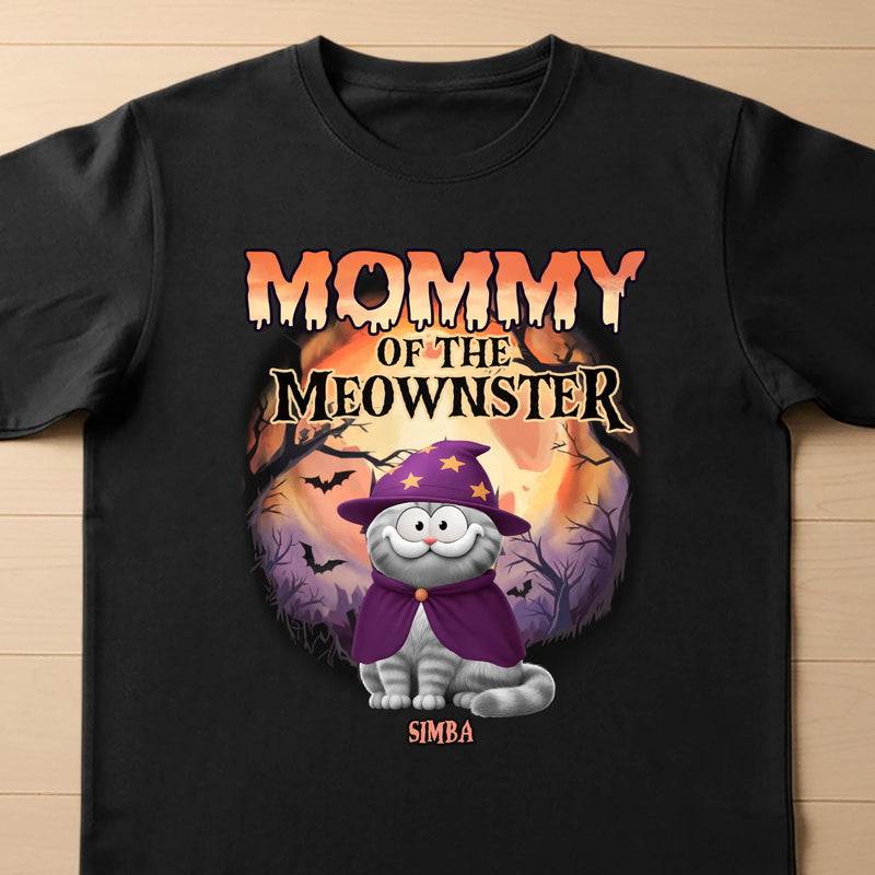 Custom Unisex Long Sleeve T-Shirt - Personalized Halloween Birthday Gifts For Cat Lovers, Cat Mom And Dad - The Purrfect Nightmare