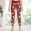 Custom Photo Women Leggings - Personalized  Christmas Birthday Gifts For Dog Cat Lovers, Dog Dad And Mom, Cat Owners - Pawty All The Way