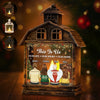 Custom LED House Lantern Light - Personalized Christmas Birthday Gifts For Mom, Dad, Brother, Sister, Kids - Always In Our Hearts And Thoughts