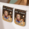 Custom Leather Magnetic Bookmark - Personalized  Bookish Gifts For Book Lovers, Bookworms, Dog Cat Lovers - Stories With Paws