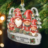 Custom Gnome Acrylic Ornament - Personalized Christmas Birthday Gifts For Grandpa, Grandma - Holiday Magic Grows With Every Gnome