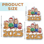 Custom Name Christmas Family Gifts - Personalized Ornament