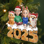 Custom Name Christmas Family Gifts - Personalized Ornament