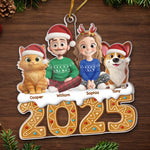 Custom Name Christmas Family Gifts - Personalized Ornament