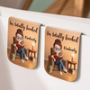 Custom Leather Magnetic Bookmark - Personalized  Bookish Gifts For Book Lovers, Bookworms, Readers - Between Pages Magic