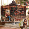 Custom Snuggle Blanket, Hoodie Blanket - Personalized Bookish Gifts For Book Lovers, Bookworms, Readers - Book Blanket Dreams