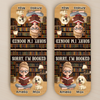 Custom Leather Magnetic Bookmark - Personalized  Bookish Gifts For Book Lovers, Bookworms, Dog Cat Lovers - Stories With Paws