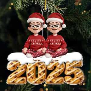 Custom Acrylic Ornament - Personalized Christmas Birthday Gifts For Family, Dog Cat Lovers - Perfect Christmas Love