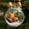 Custom American Football Acrylic Ornament - Personalized Gift For Birthday, Football Football Lovers, NFL Fans, Sport Lovers, Senior Graduation Gift, Christmas Gifts, Christmas Decoration - Chasing Dreams One Pitch