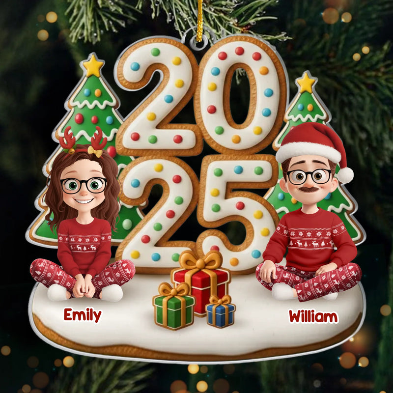 Custom Acrylic Ornament - Personalized Christmas Birthday Gifts For Family, Dog Cat Lovers - Holiday Memories