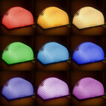 Custom Foldable LED Magic Book Lamp - Personalized Bookish Gifts For Book Lovers, Bookworms, Readers - Light Up Your Library