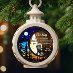 Custom Name Memorial Christmas Gifts - Personalized Candlelight Lantern Ornament