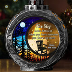 Custom Name Memorial Christmas Gifts - Personalized Candlelight Lantern Ornament