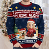 Custom Unisex Ugly Sweatshirt - Personalized  Christmas Birthday Gifts For Dog Lovers, Dog Dad And Mom - Santa’s Real Favorite