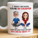 Custom Mug - Personalized Birthday Gifts For Mom, Dad, Daughter - Love Served Daily