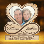Custom Photo Infinity Heart Anniversary Gifts for Couples - Personalized Custom Shaped Light Box