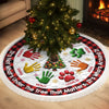 Custom Tree Skirt - Personalized Christmas Birthday Gifts For Mom, Dad, Brother, Sister, Kids - Love Grows Beneath This Tree