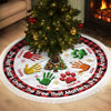 Custom Tree Skirt - Personalized Christmas Birthday Gifts For Mom, Dad, Brother, Sister, Kids - Love Grows Beneath This Tree