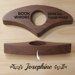 Custom Book Page Holder - Personalized Bookish Gifts For Book Lovers, Bookworms, Readers - Escape Into Stories