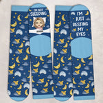 Custom Crew Socks - Personalized Birthday Gifts For Besties, Sisters, BFF, Family, Yourself - You Deserve Warm Toes