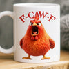 Custom Mug - Personalized Funny Gifts For Best Friends, Family, Coworker, Work Bestie - My Resting Squawk Face