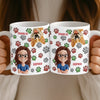 Custom Mug - Personalized Birthday Gifts For Dog Lovers, Dog Dad And Mom - More Dogs Less Worries