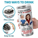 Custom Tumbler - Personalized Birthday Gifts For Mom, Dad, Daughter - Stay Cozy Stay Loved